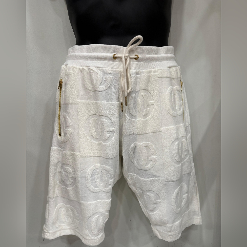 RockSmith White Patterned Men's Athletic Shorts/Size S/NWT